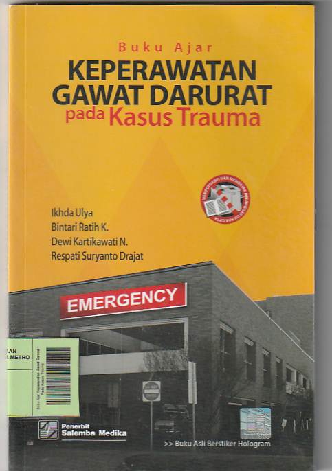 Buku Ajar Keperawatan Gawat Darurat Pada Kasus Trauma