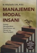 Manajeman Modal Insani, Strategi Menggerakan Pertumbuhan Saat Disrupsi Dan Pasca-Pandemi