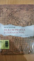 Pengantar Hukum Pidana Internasional