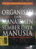 Organisasi Dan Manajemen Sumber Daya Manusia