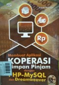 Membuat Aplikasi Koperasi Simpan Pinjam dengan PHP-MySQL dan Dreamweaver