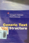 Generic Text Structure