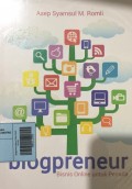 Blogpreneur Bisnis Online Untuk Pemula