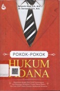 Pokok-Pokok Hukum Pidana