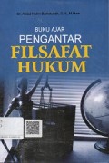 Buku Ajar Pengantar Filsafat Hukum